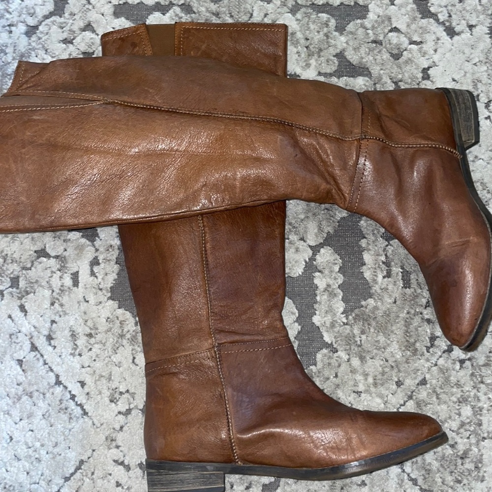 Steve Madden knee high leather boots